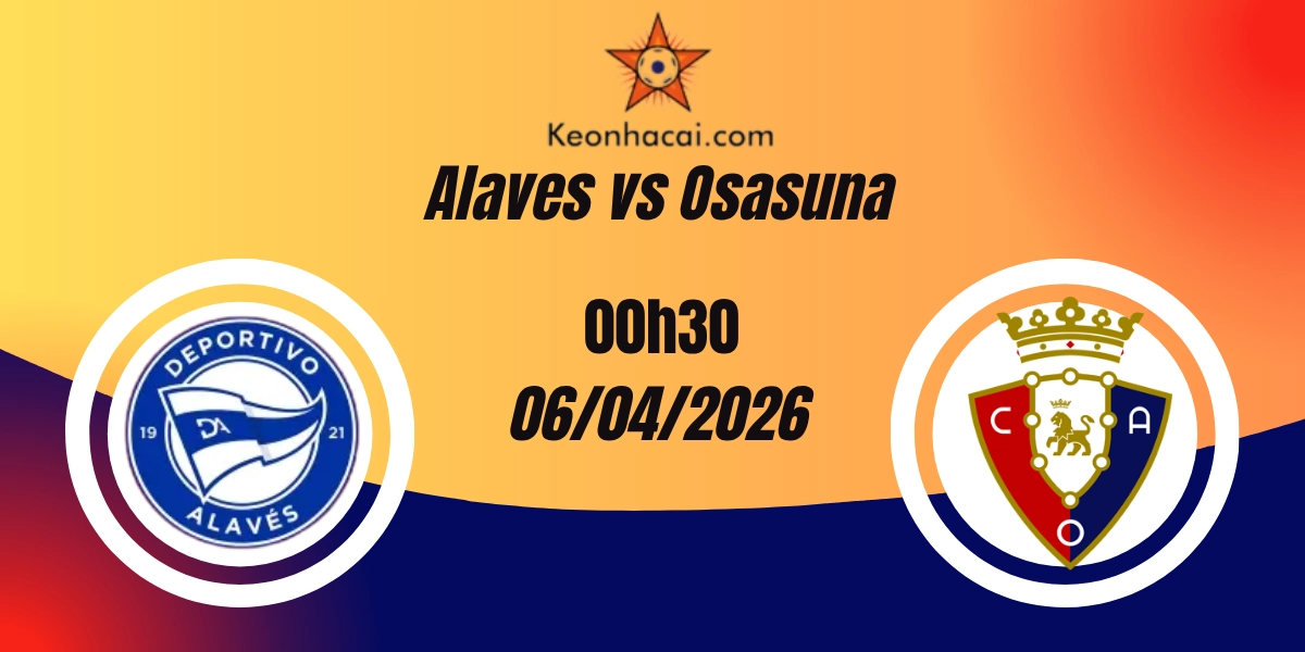 Nhận Định Alaves vs Osasuna La Liga 06/04/2026